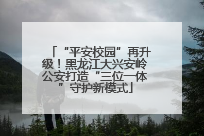 “平安校园”再升级！黑龙江大兴安岭公安打造“三位一体”守护新模式