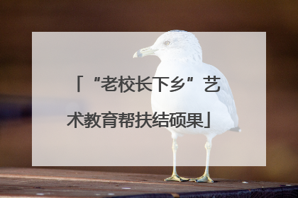 “老校长下乡”艺术教育帮扶结硕果