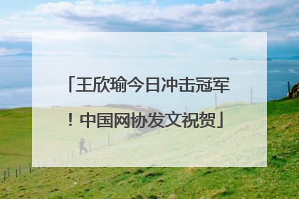王欣瑜今日冲击冠军！中国网协发文祝贺