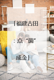 福建古田：点“菌”成金