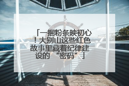 一捆粉条映初心！大别山这些红色故事里藏着纪律建设的 “密码”
