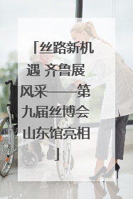 丝路新机遇 齐鲁展风采——第九届丝博会山东馆亮相