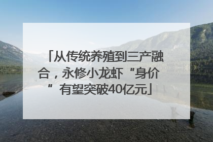 从传统养殖到三产融合，永修小龙虾“身价”有望突破40亿元