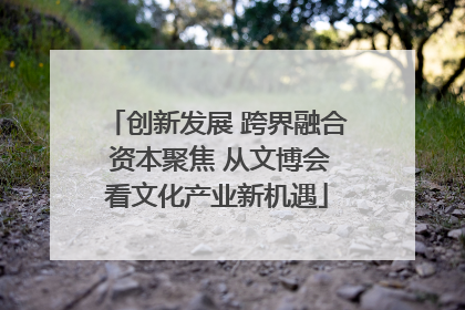 创新发展 跨界融合 资本聚焦 从文博会看文化产业新机遇