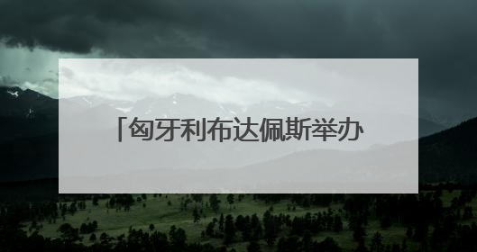 匈牙利布达佩斯举办意大利面桥世锦赛