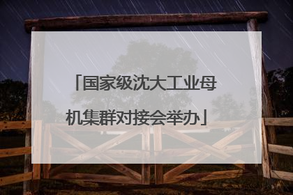 国家级沈大工业母机集群对接会举办