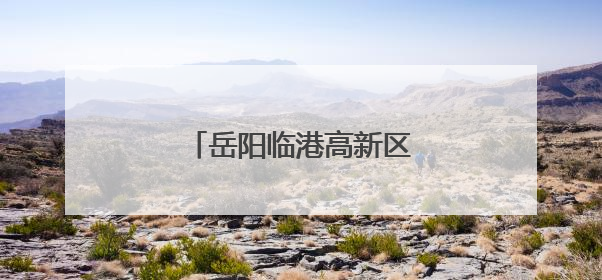 岳阳临港高新区冲刺国家级创建