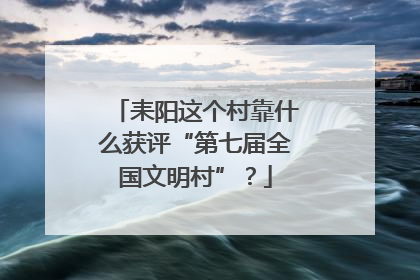 耒阳这个村靠什么获评“第七届全国文明村”？