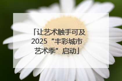 让艺术触手可及 2025“丰彩城市艺术季”启动