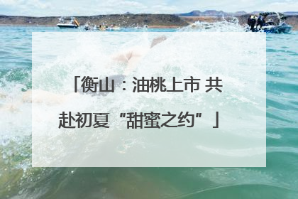 衡山：油桃上市 共赴初夏“甜蜜之约”