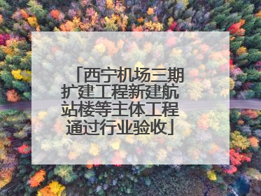 西宁机场三期扩建工程新建航站楼等主体工程通过行业验收