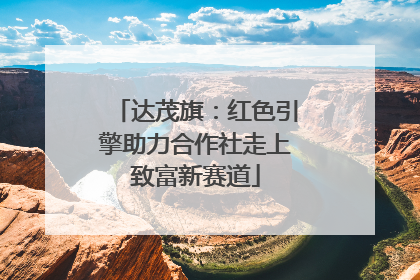 达茂旗：红色引擎助力合作社走上致富新赛道