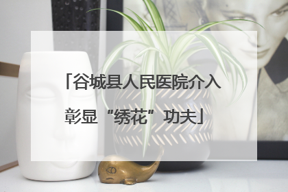 谷城县人民医院介入彰显“绣花”功夫