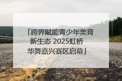 跨界赋能青少年美育新生态 2025虹桥华舞嘉兴赛区启幕