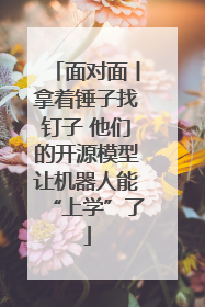 面对面丨拿着锤子找钉子 他们的开源模型让机器人能“上学”了
