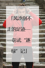 风沙刮不走的足迹——彰武“逐绿”记
