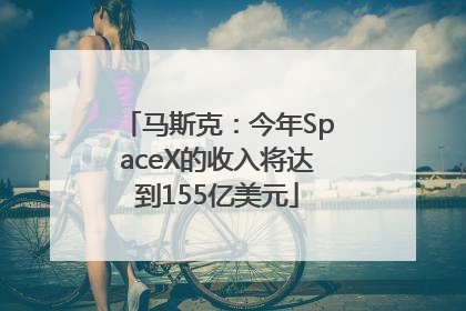 马斯克：今年SpaceX的收入将达到155亿美元