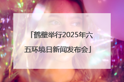 鹤壁举行2025年六五环境日新闻发布会