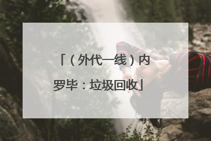 （外代一线）内罗毕：垃圾回收