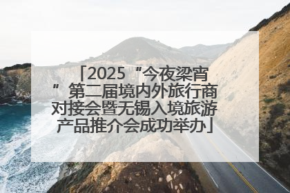 2025“今夜梁宵”第二届境内外旅行商对接会暨无锡入境旅游产品推介会成功举办