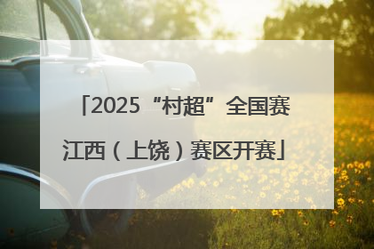 2025“村超”全国赛江西（上饶）赛区开赛