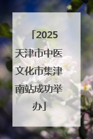 2025天津市中医文化市集津南站成功举办